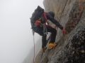 Descente dans le mauvais temps !