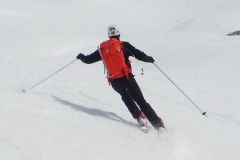 C'est moi qui lui ai appris à skier !